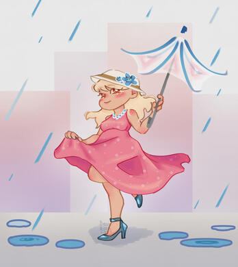 Chibi full body color $15